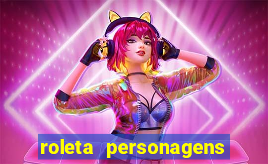 roleta personagens de anime